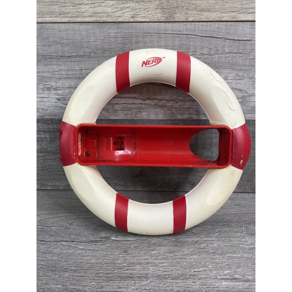 Nintendo Wii Nerf‎ Red Steering Wheel ONLY